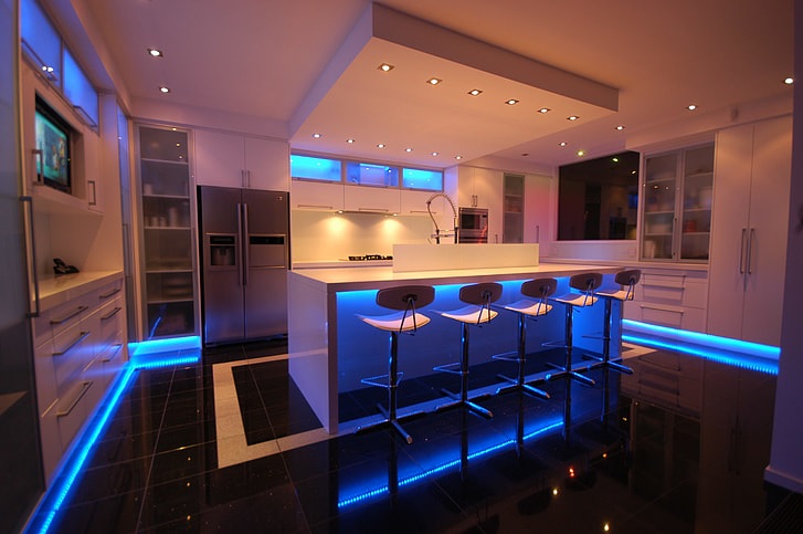 resecced led kitchen light