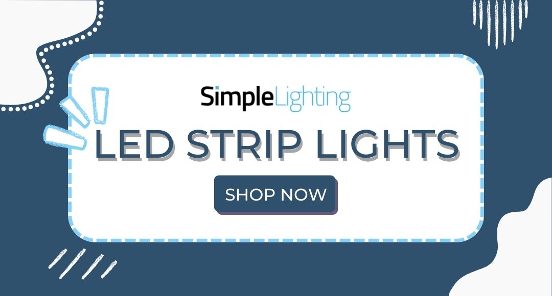 LED strip light banner