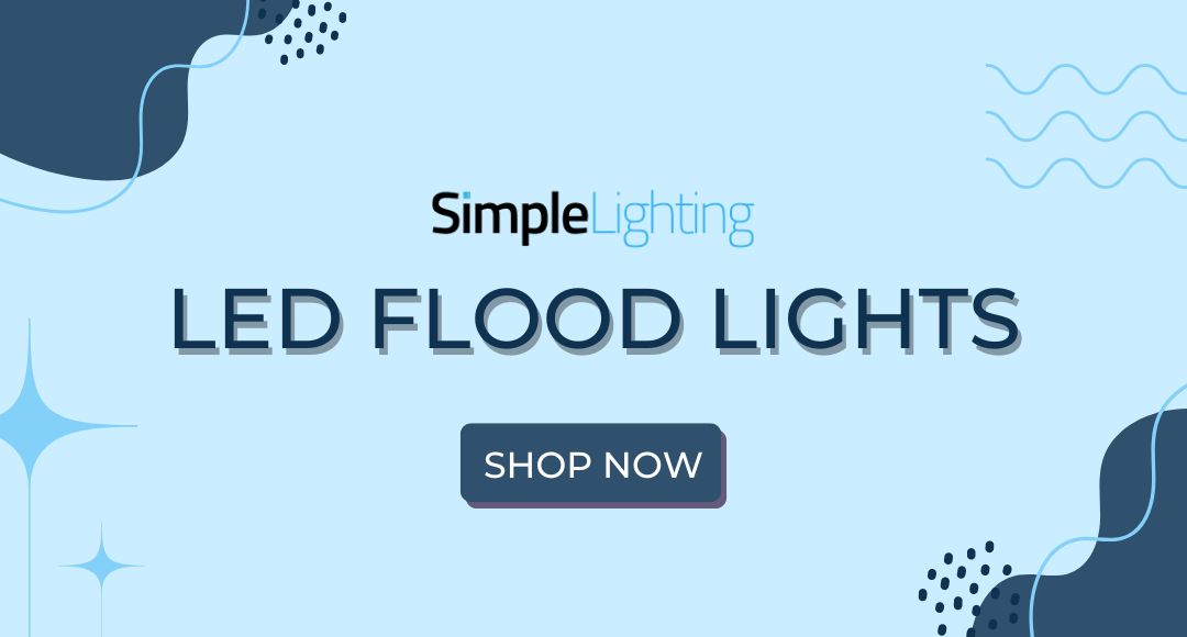 LED flood light banner