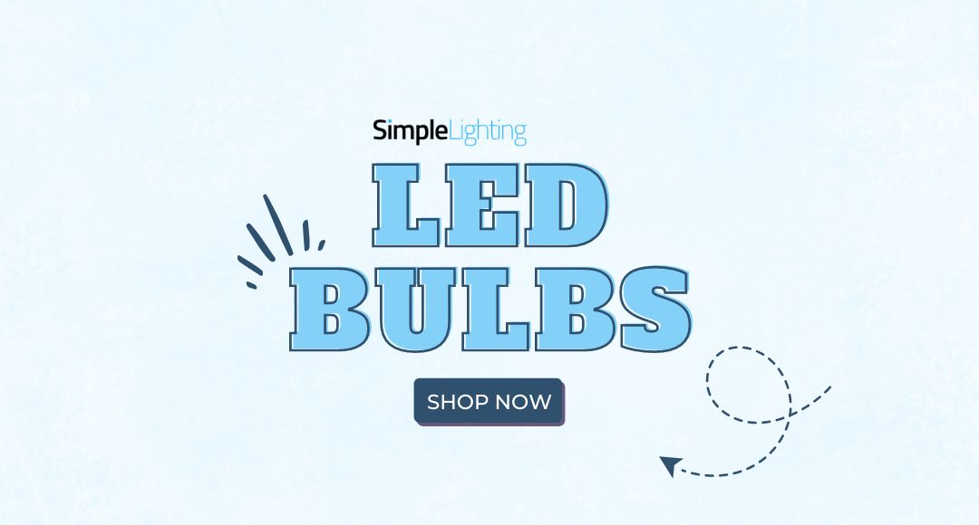 LED light bulbs banner