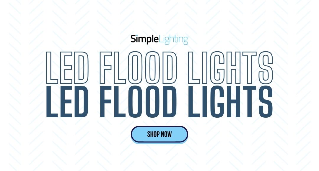 LED flood lights banner