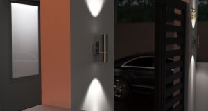 LED wall light