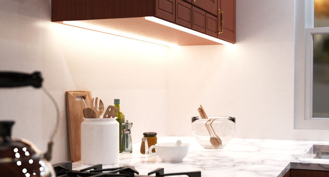 LED strip light with natural white light