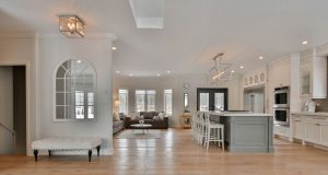 open floor plan