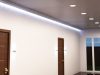 Corridor with natural white LED downlights