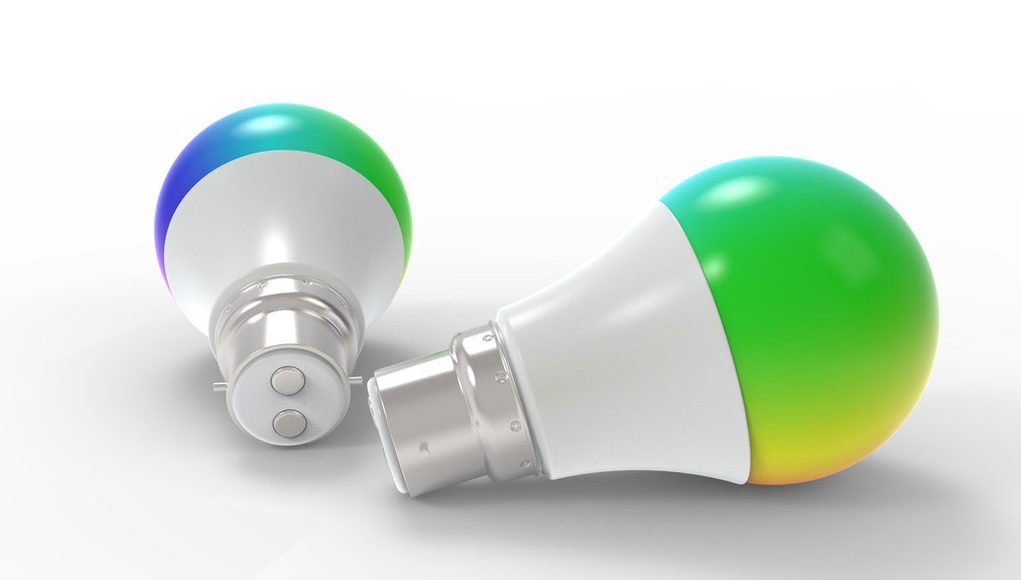 Two Colour-Changing LED Bulbs