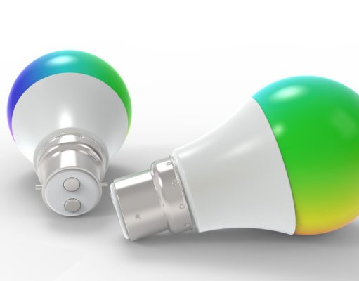 Two Colour-Changing LED Bulbs