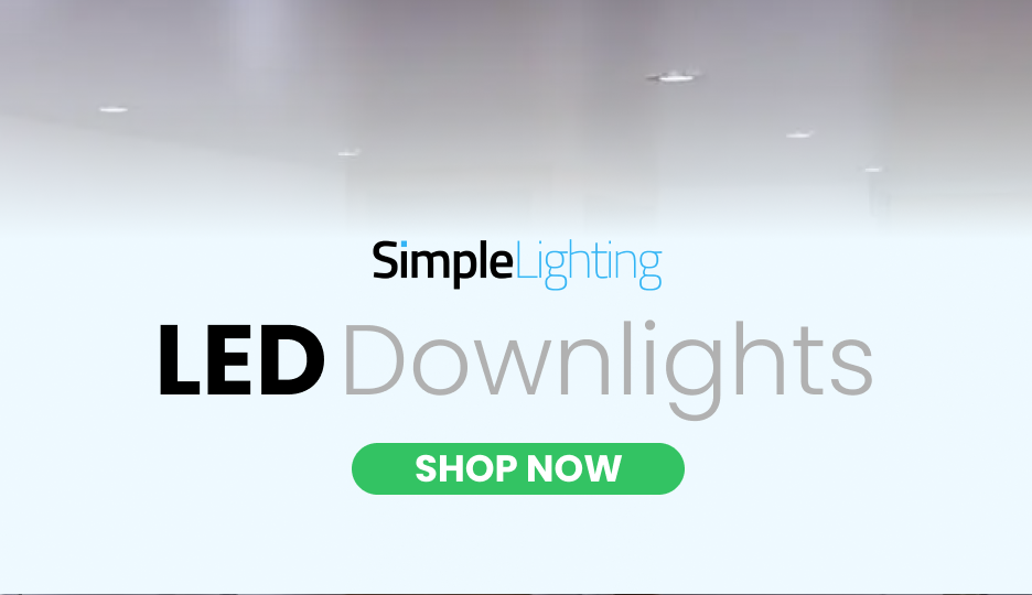 Simple Lighting LED Downlight Banner