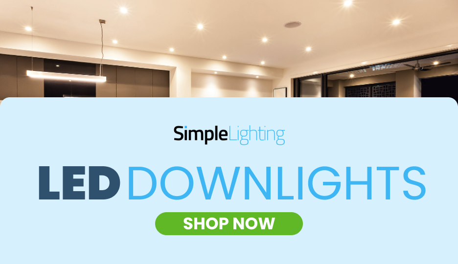 LED Downlights Shop Now Banner