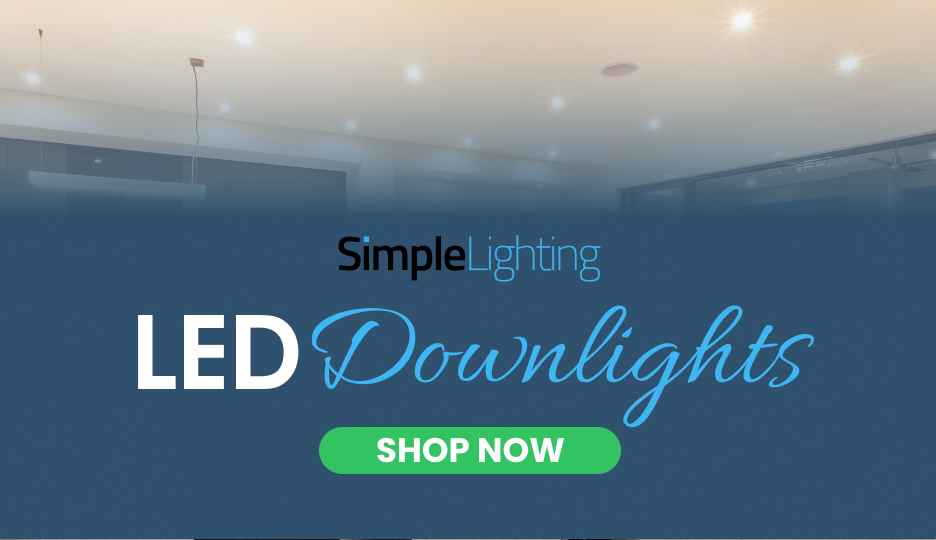 Simple Lighting LED Downlight Banner